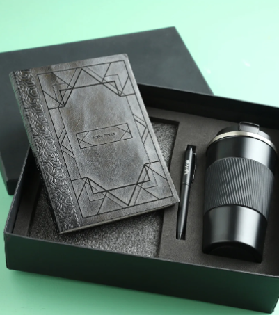 All Black Personalised Gift Set