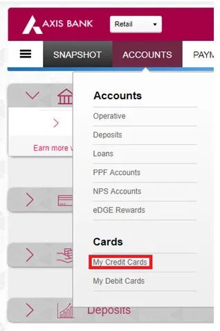 axis bank credit card