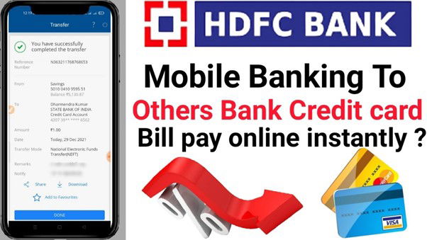 hdfc credit card login