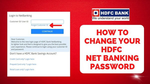hdfc credit card login