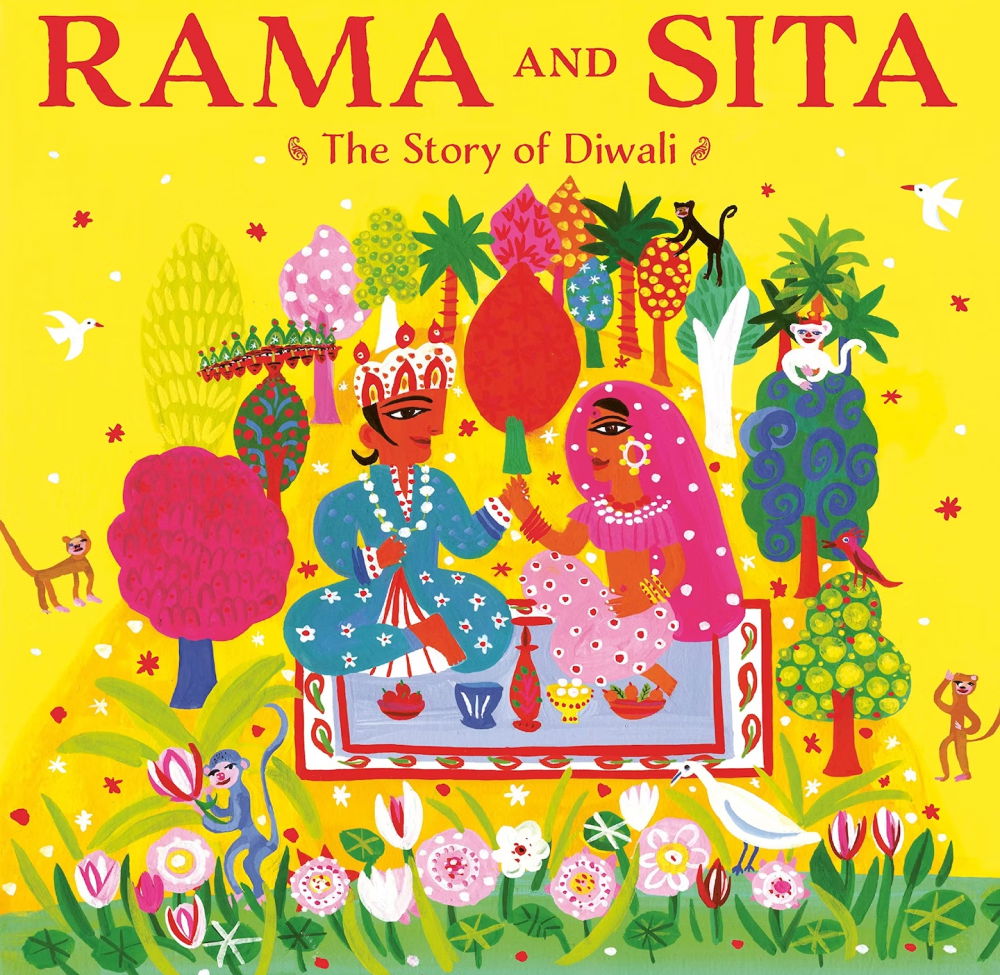 Scenes from Diwali stories