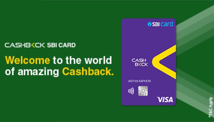 SBI cashback cards