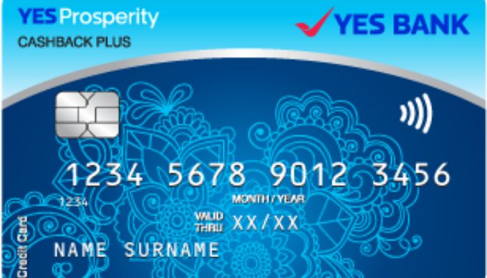 YES Prosperity Cashback Plus Credit Card