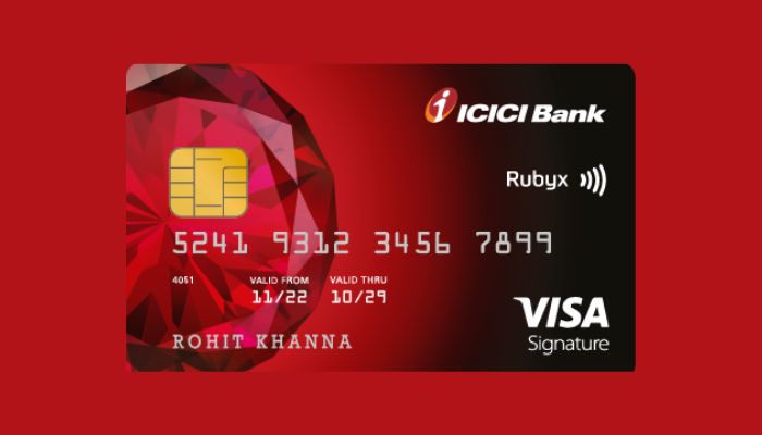 Rubyx icici credit card