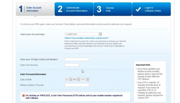 Citi Bank Credit Cards