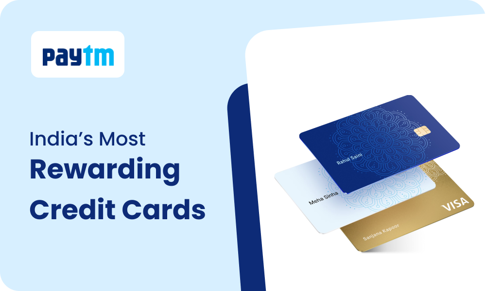 Paytm Co Branded Credit Card | India's Most Rewarded Credit Card