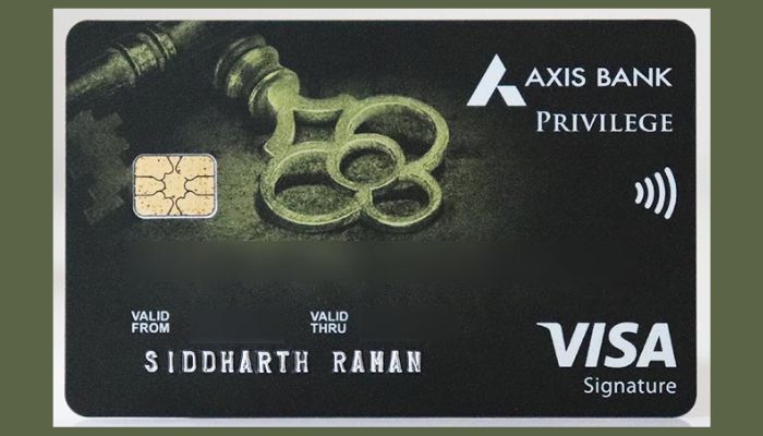axis bank privilege credit card