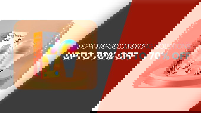 Upto 70% Off On Lighting Solutions 