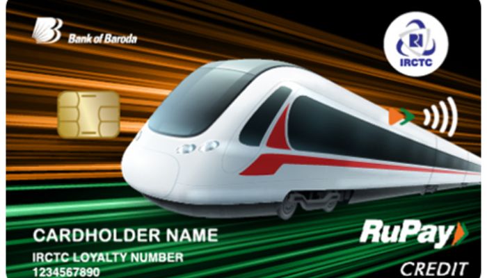 irctc bank of baroda credit card