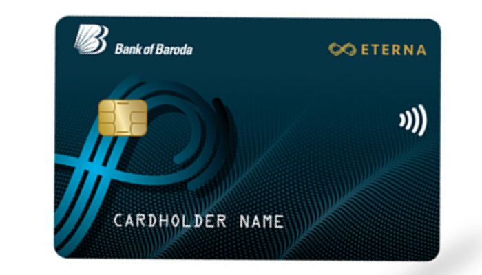 bank of baroda eterna credit card