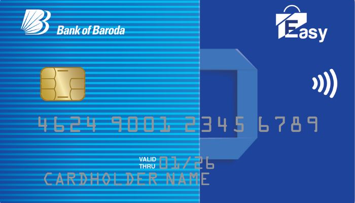 Bank of Baroda Easy credit card