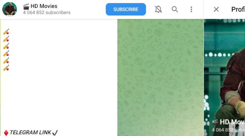 List of best channels for telegram movie download