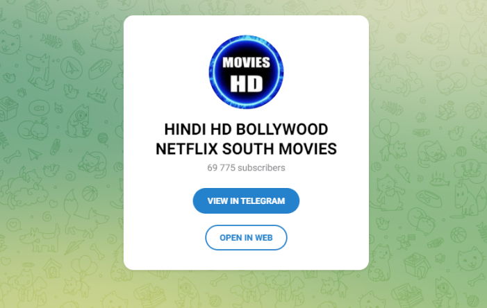 Hindi Movie Download Telegram Channel