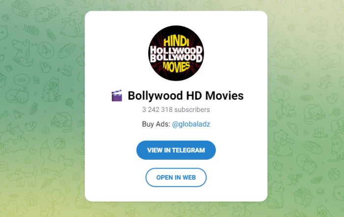 telegram movie download app