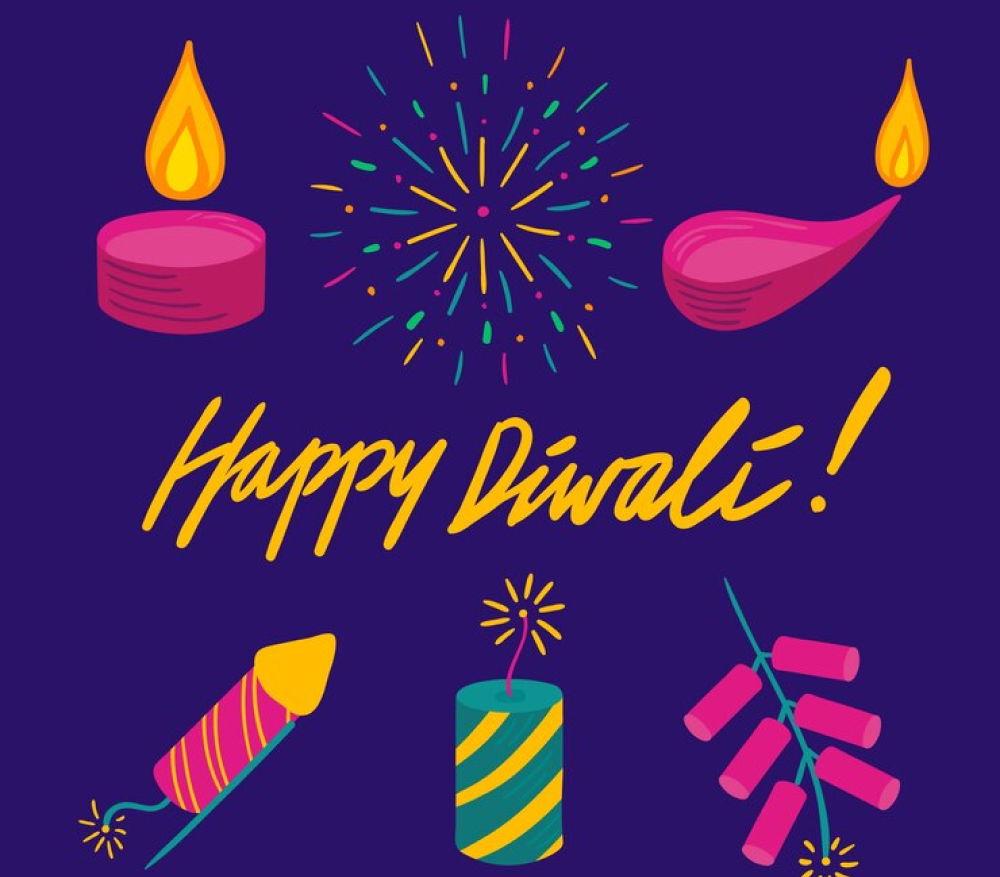 Fireworks | Diwali Greeting Cards