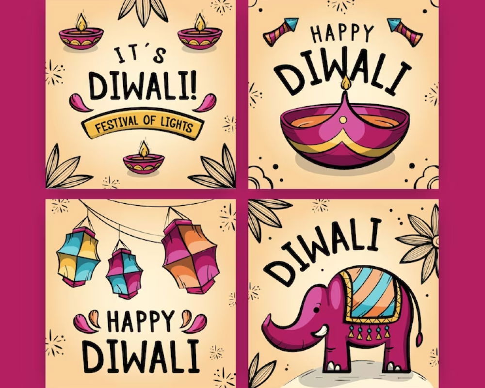Diwali Card for Kids