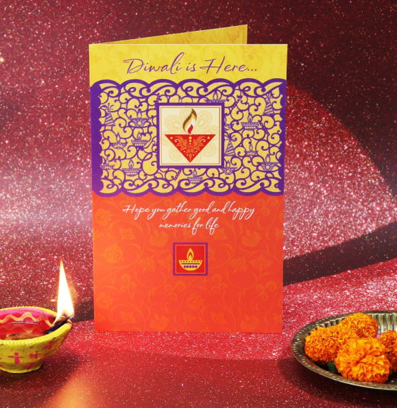 Sympathy Message with Diwali Greeting Cards