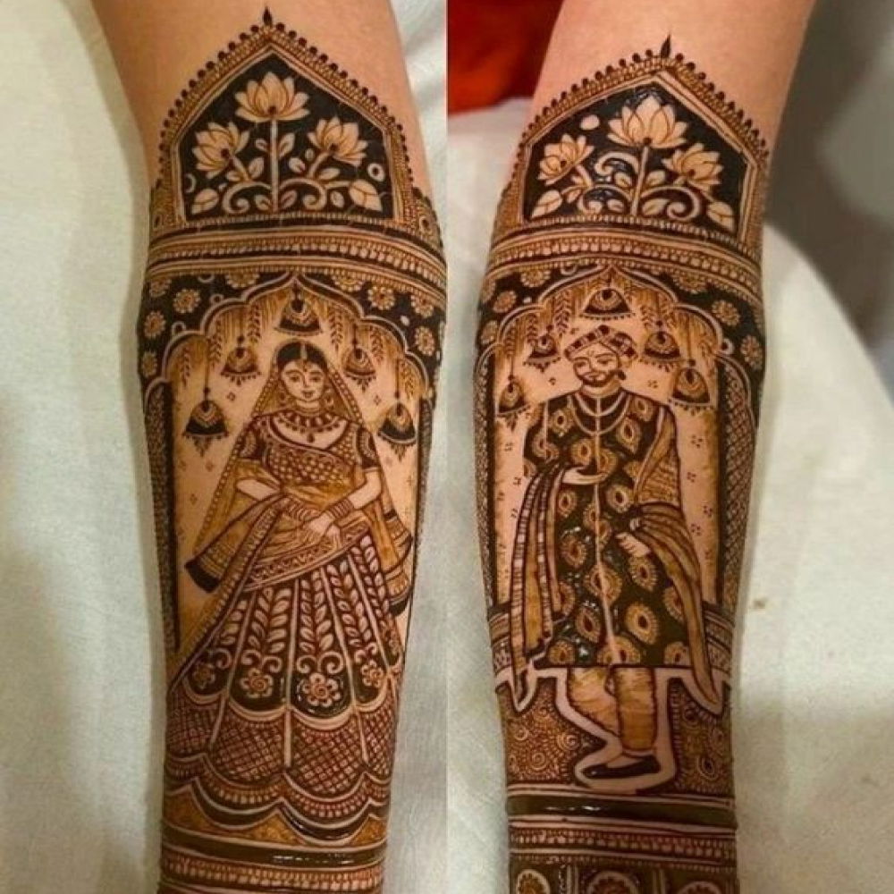 front hand mehndi designs 