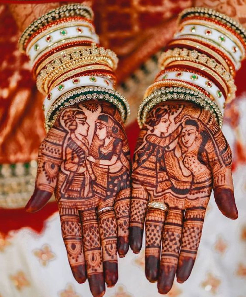 front hand mehendi designs 