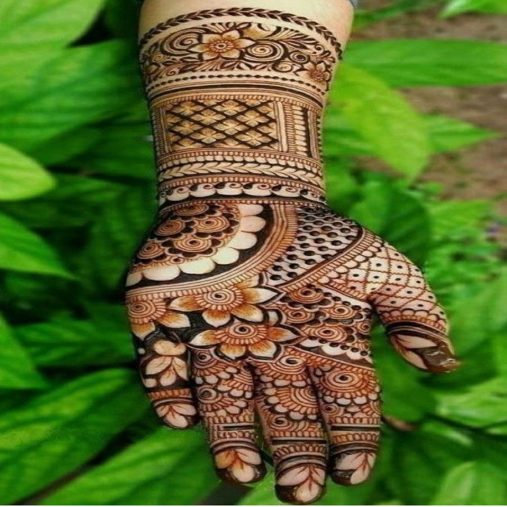 flower Mehendi Design 