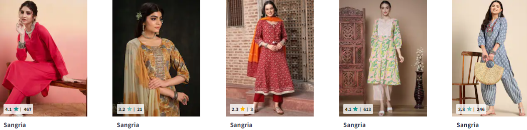 Sangria | Ladies Branded Suits