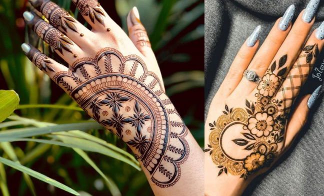 Henna Designs for Back Hand