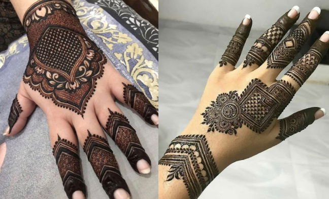 Best Back Hand Henna Designs