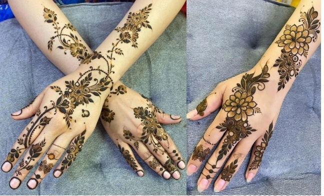 Exquisite Mehndi Design Backhand