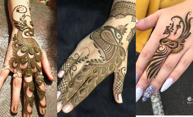 Peacock Mehndi Design