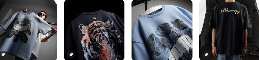 oversized t shirt brands India