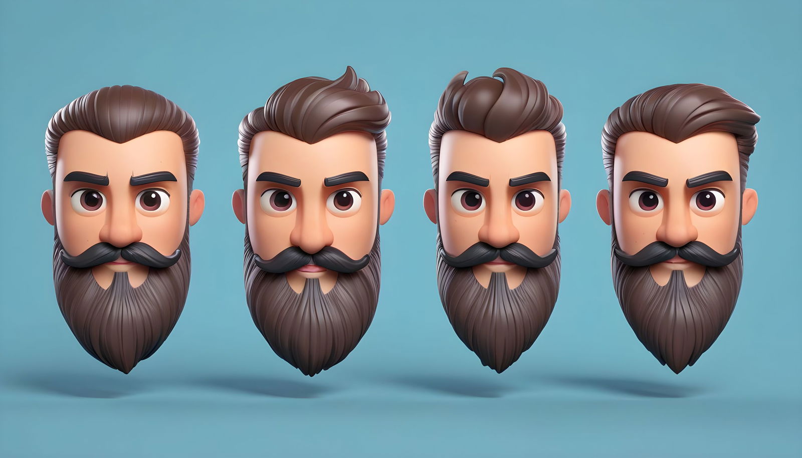 Beard style for Square face Shape