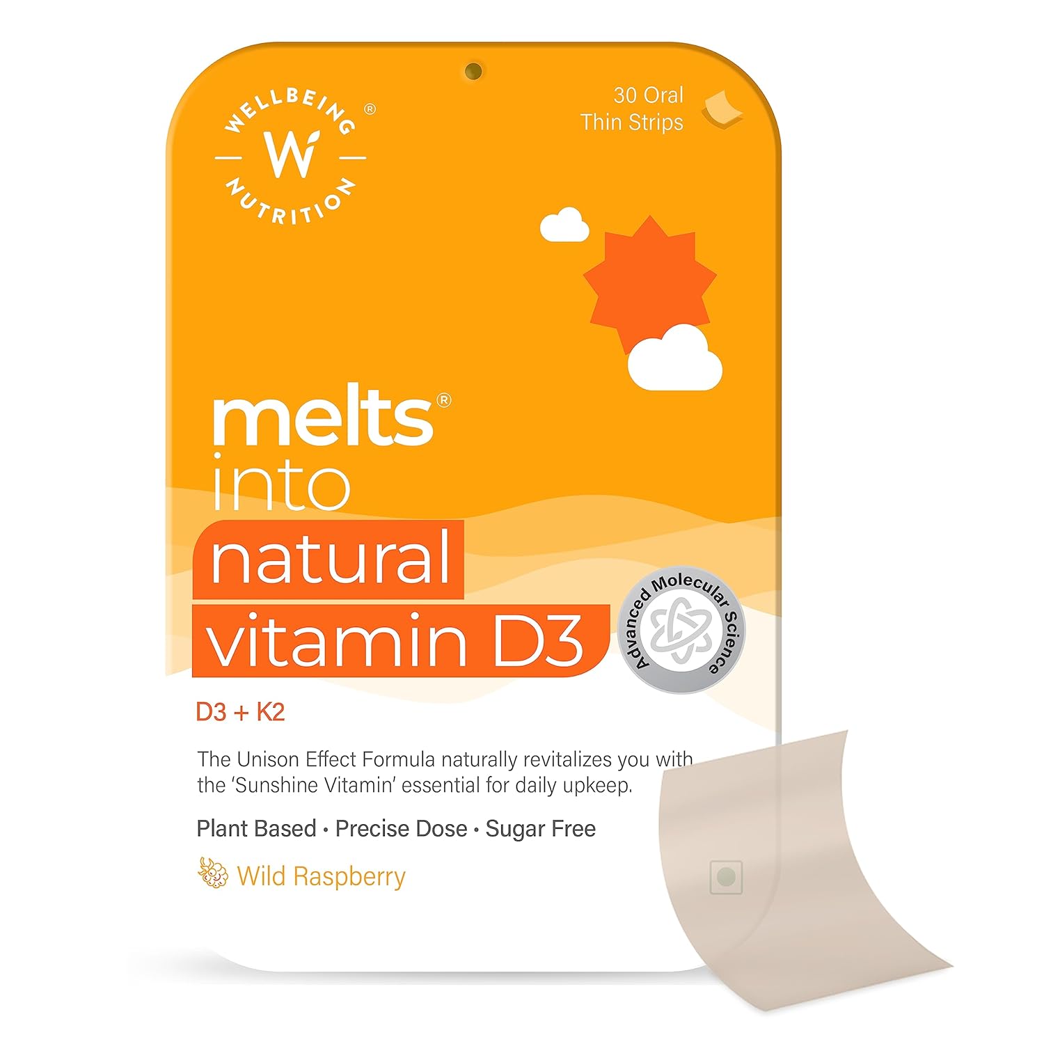 Well Being Nutrition Vitamin D3 Capsules 60000 IU