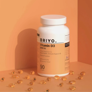 Briyo Vitamin D3 Capsules 60000 IU