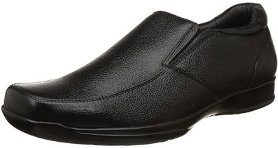 Red Chief Black Formal Shoes for Men