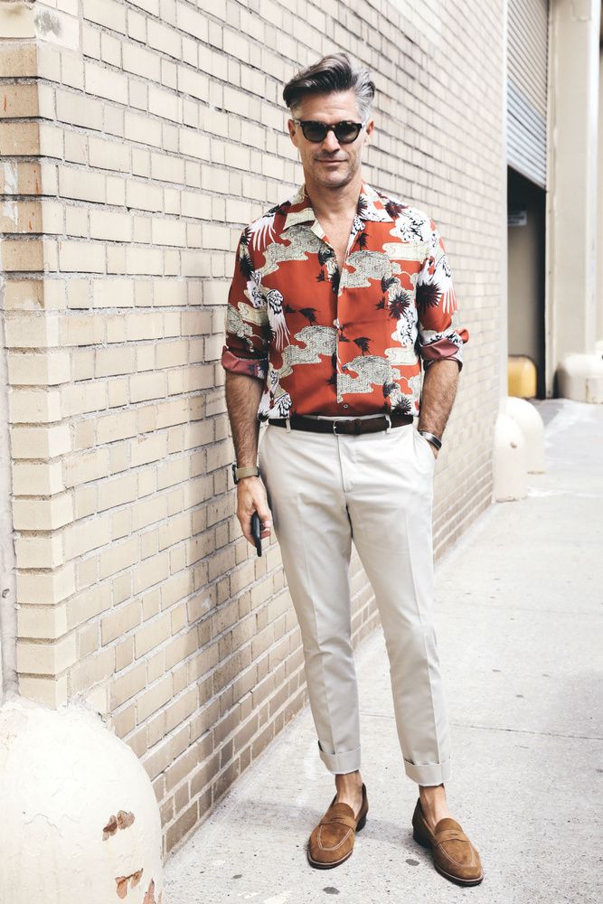 FLORAL SHIRT WITH TROUSERS