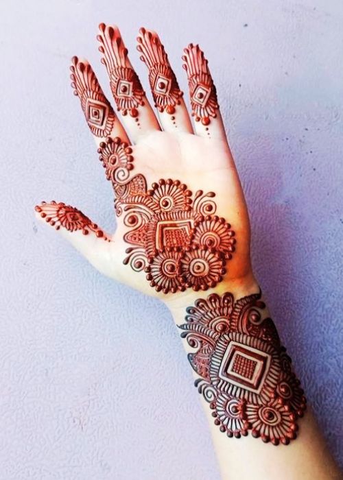 easy arabic mehndi dijain