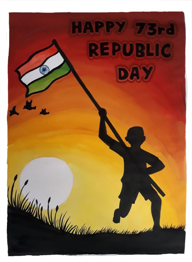 Handmade Posters On Republic Day