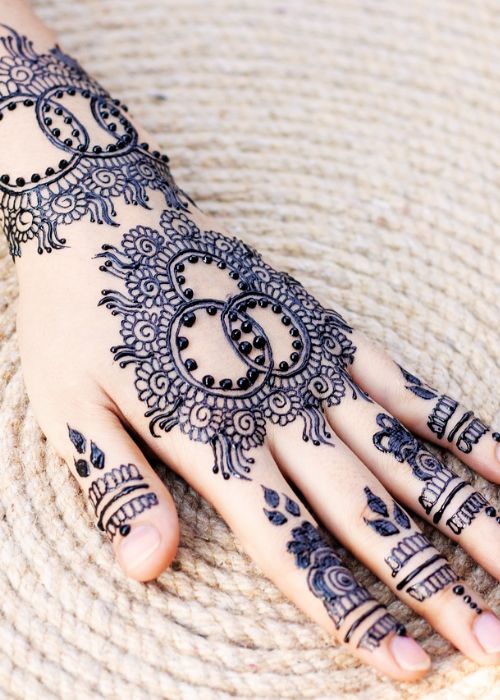 back hand arabic mehndi designs