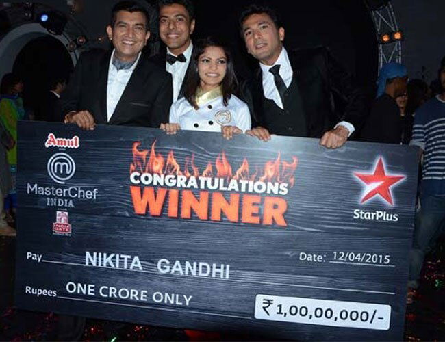 Nikita Gandhi - Season-4 Winner (2015) | masterchef winner india