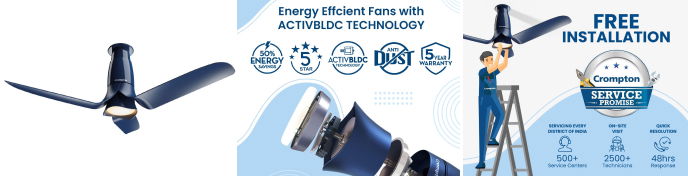 Crompton Designer Fans