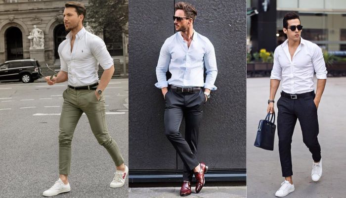 White Shirts | Dress Combination for Men