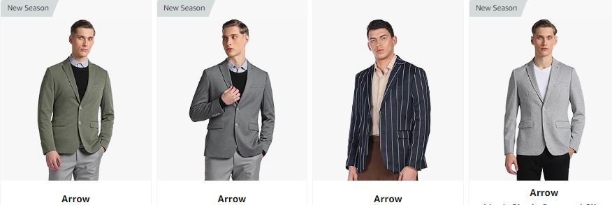 arrow brands blazers | Best Blazer Brands in India