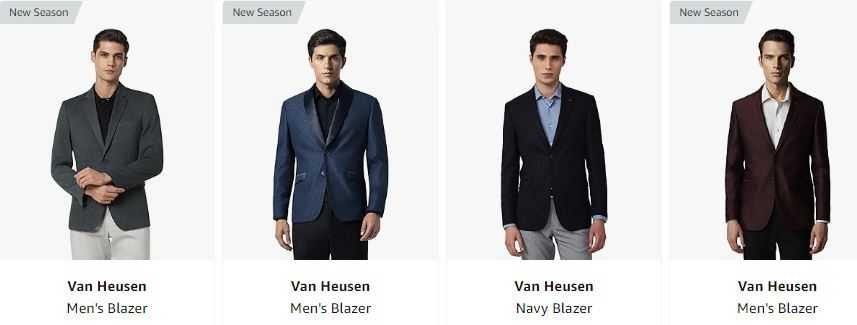 van heusen | Best Blazer Brands in India