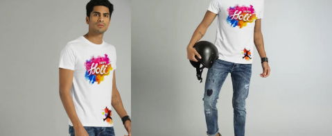 Best Holi t-shirt for Men & Women
