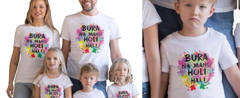 Kids Holi T-shirt