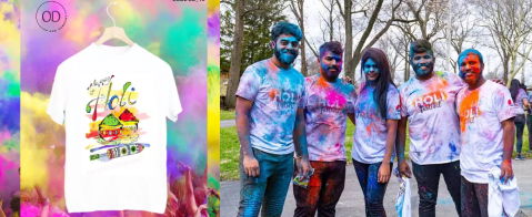 Happy Holi Ki T-shirts