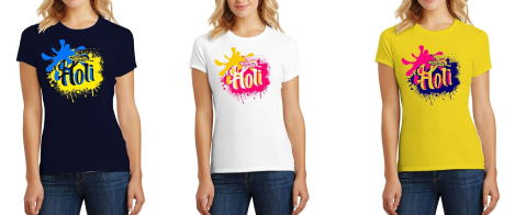 Happy Holi Women's T-shirts