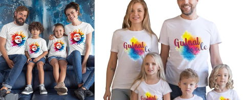 Holi hai T-shirts