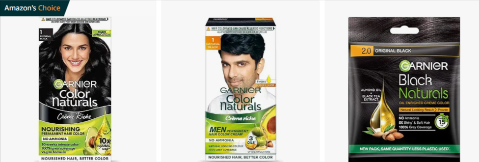 Garnier  hair color for women