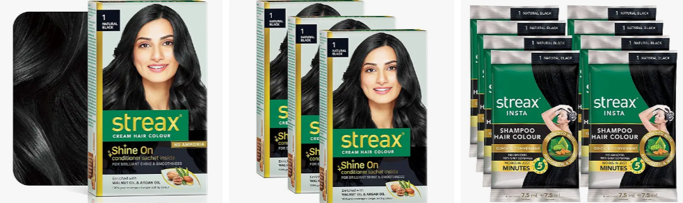 Streax | Best Hair colour Brands